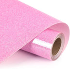 HTVVETUR Glitter Lilac Heat Transfer Vinyl, Glow in The Dark Light Purple HTV - Image 8