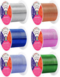 Mandala Crafts 16 GA Pink Green Blue Assorted Anodized Aluminum Craft Wire | by MandalaCrafts