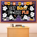 Halloween Ghost Bulletin Board Halloween Healthy Classroom Decorations Set Flu by ojustbeok