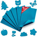 Peacock Blue Soft Felt Sheets for Crafts, 1.6mm Thick, Kids' Crafts, DIY by Grainear