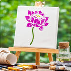 Marspark 72 Pcs Small Stencils for Crafts Reusable 3 Inch Stencils for Painting - Image 5