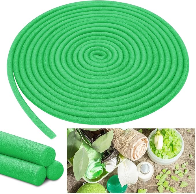 Frienda 5/8 Inch x 40 Ft Dark Green Foam Noodles by Frienda