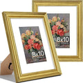 Vittanly 8x10 Picture Frames Set of 2, Ornate Vintage Photo Frame by Vittanly