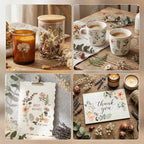 85 Pieces Natural Scrapbooking Stickers, Self-Adhesive Daisy Camellia Stickers - Image 6