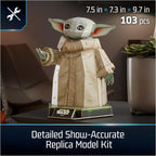4D Build, Star Wars Grogu 3D Model Kit, Star Wars Collectibles & Desk Decor - Image 2