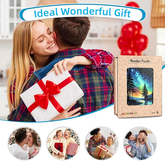 Wooden Puzzles for Adults, Unique Animal Shaped Wooden Jigsaw Puzzles for Adults - Image 7