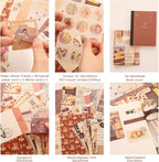 emmoolife 348 Pcs Scrapbooking Supplies Kit, Vintage Aesthetic Scrapbook Kit - Image 4