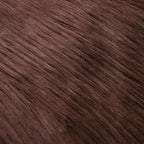 Brown Faux Fur Fabric for Crafts Squares Furry Fabric for Sewing, Upholstery & - Image 4