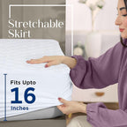 Utopia Bedding Waterproof Mattress Protector, Twin Mattress Pad, Quilted Fitted - Image 6