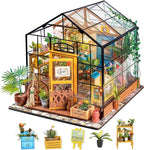Rolife DIY Miniature House Kit-Mini Diorama 1/18 Greenhouse Dollhouse Building by Rolife