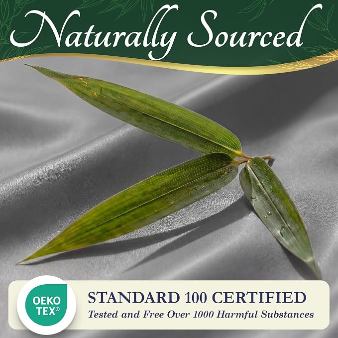 DECOLURE 100% Viscose Derived from Bamboo Sheets Queen Size - Image 7