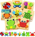Bekayshad Wooden Puzzles Toddler Toys Gifts by Bekayshad