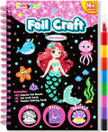 FUNNYB&G Foil Art Crafts for Kids Ages 4-8: Valentines Crafts for Kids 2026 by FUNNYBG