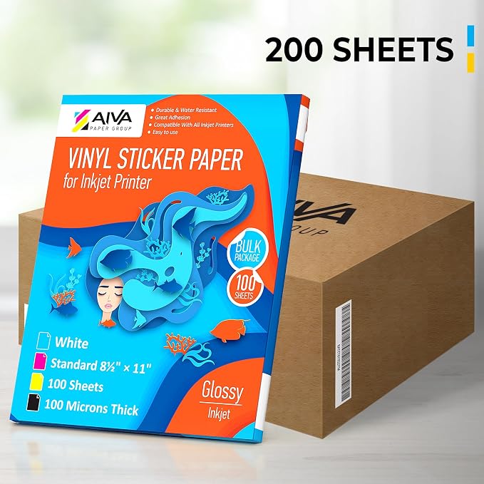 Printable Vinyl Sticker Paper - Image 2