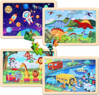 Wooden Educational Jigsaw Puzzles - Image 2