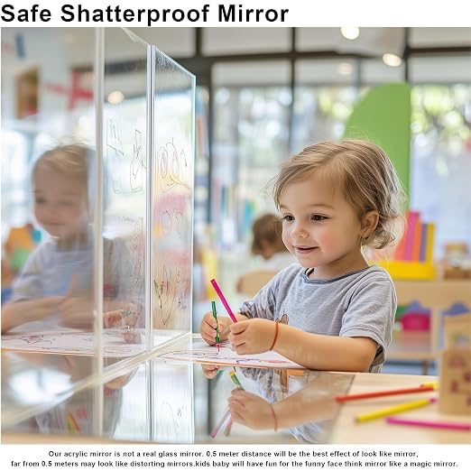 Silver Mirror Acrylic Sheet - Image 4