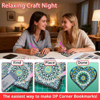 8 PC Diamond Art Painting Bookmark - Image 4