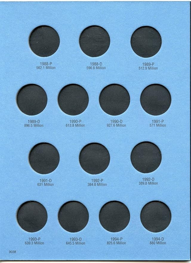 Whitman US Washington Quarter Coin Folder Four Volume Set 1932 – 1998 #9018 - Image 5