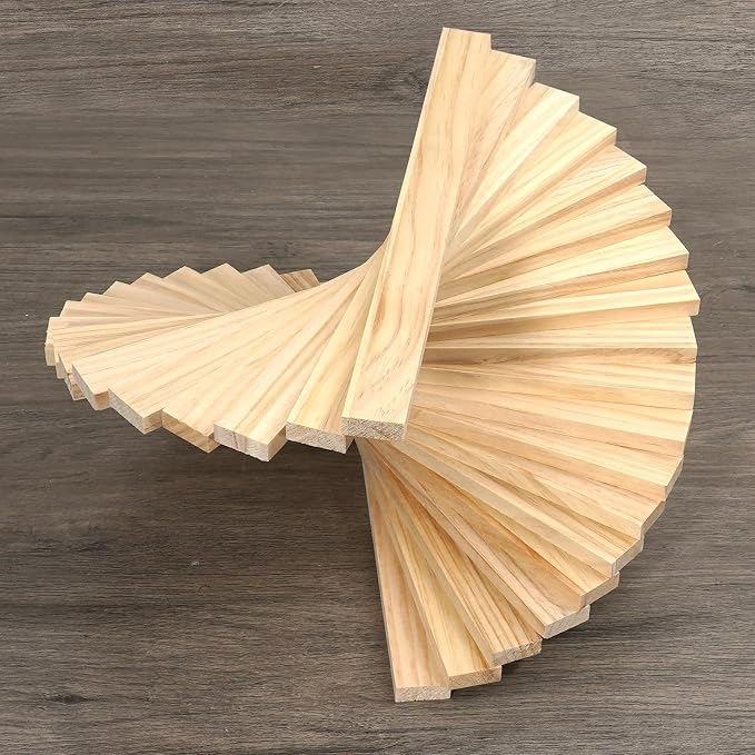Wood Strips Slats Wooden Dowels - Image 2