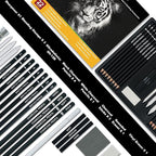 Aenir Charcoal Pencils for Drawing, Professional Drawing Sketch Pencils - Image 2