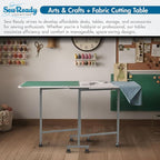 Sew Ready Folding Craft & Cutting Standing Table - Image 6