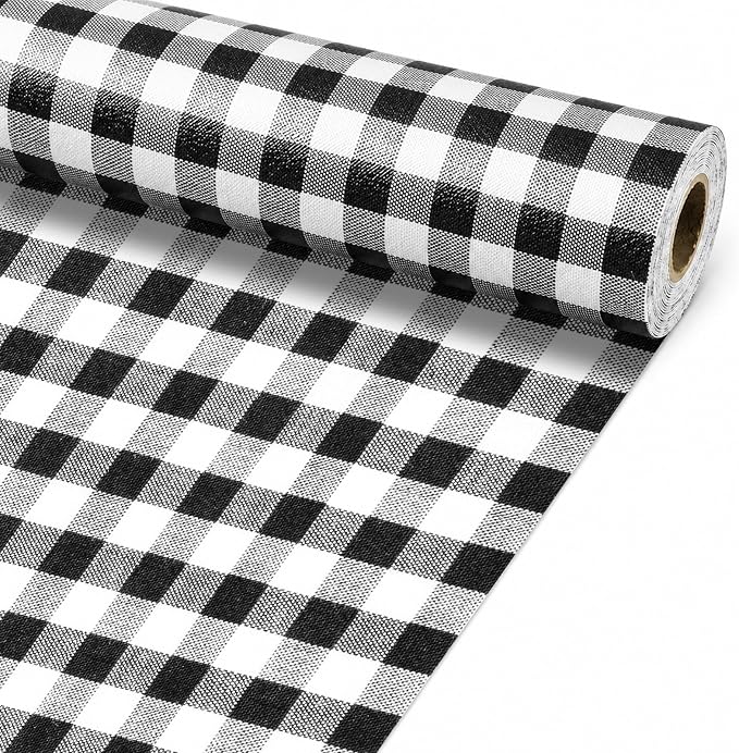 Black White Buffalo Bulletin Board Roll Non-Woven Fabric Poster 16in X 12ft | by ClassyWhimsy