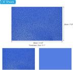 PATIKIL 30Sheets Dark Blue EVA Glitter Foam Sheet 11.8 x 7.9 Inch 2mm Thick - Image 2