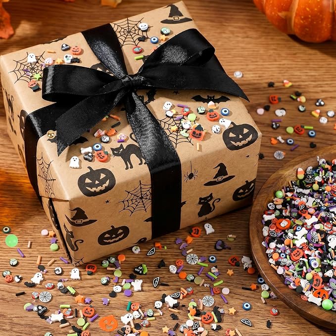 DIYASY 180g Fake Halloween Sprinkles, 6.35oz Non-Edible Polymer Clay Slices | - Image 5