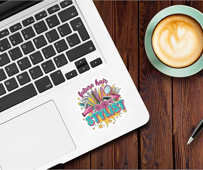 30PCS Hairstylist Stickers Pack – Waterproof Vinyl Hair Stylist & Salon Quotes - Image 4