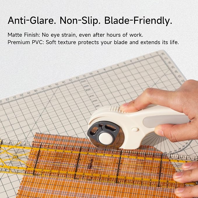 KEARING A3 Self Healing Cutting Mat 12x18 Inch, 3mm Thick Double-Sided - Image 4
