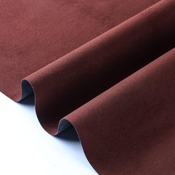 Removable Velvet Flock Self Adhesive Felt Fabric Liner Brown Velvet Drawer Liner by GAOTAOBN