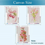 Gemozaic 3 Pack Pink Bow Diamond Art Kits - Image 2
