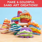 Made By Me Create Your Own Dinosaur Sand Art by Horizon Group USA, Includes 6 - Image 3