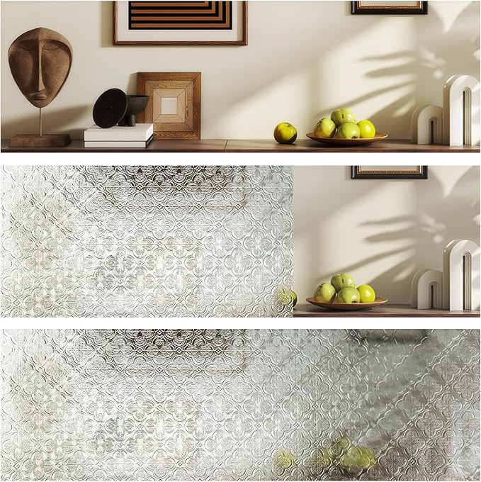 3D Stained Glass Window Film, Decorative Window Privacy Film - Image 5