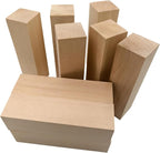 10PCS Basswood Carving Blocks, Whittling Wood Carving Kit, Unfinished Wooden - Image 4