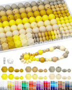 FIVEIZERO 172PCS Silicone Beads by FIVEIZERO