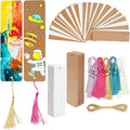 SWATOM 141 PCS Paper Blank Bookmarks to Decorate 70 Sets Cardstock DIY by SWATOM