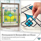 Gallery Glass Stained Glass Paint, Crystal Clear 8 fl oz Stained Glass Paint - Image 5