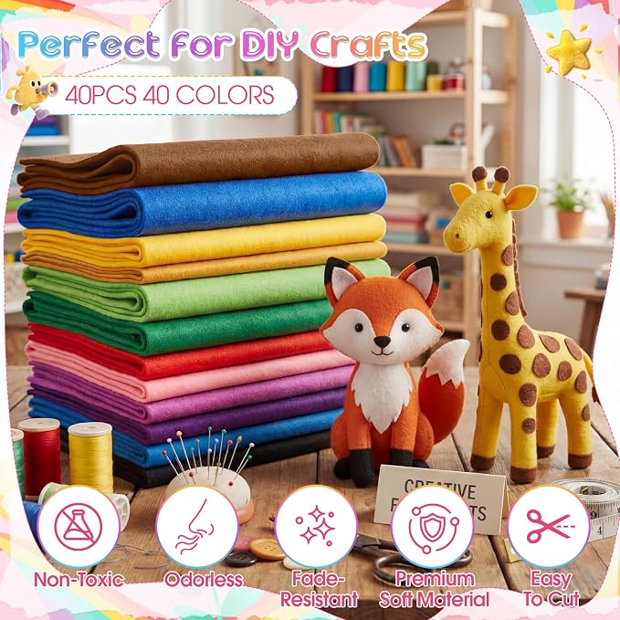 40 Rolls 8 x 35 Inches Felt Sheet - Image 4