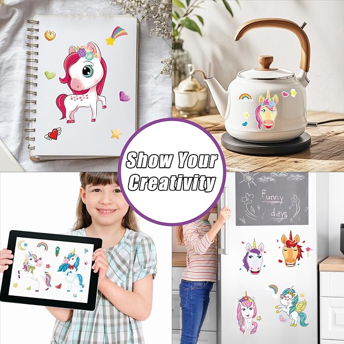 48 Sheets Create Unicorn of Dreams Stickers, Make Your Own Stickers - Image 6
