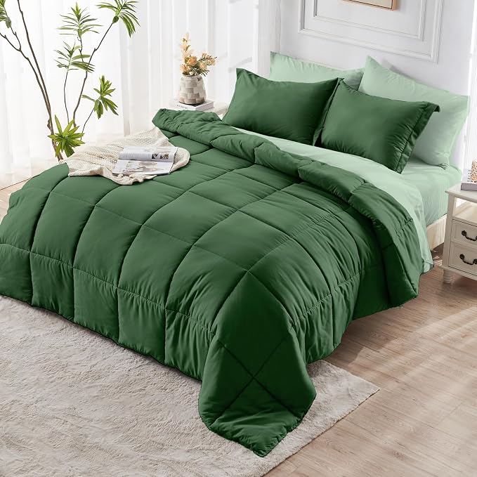 JOLLYVOGUE Twin XL Comforter Set, Ultra-Soft Bed in a Bag Twin XL Size 5 Pieces - Image 8