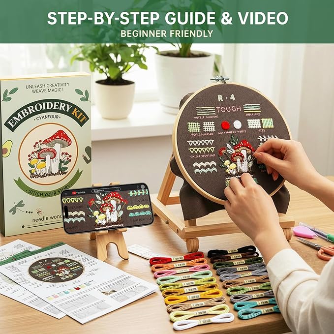 CYANFOUR 6 Stage Embroidery Kit - Image 3
