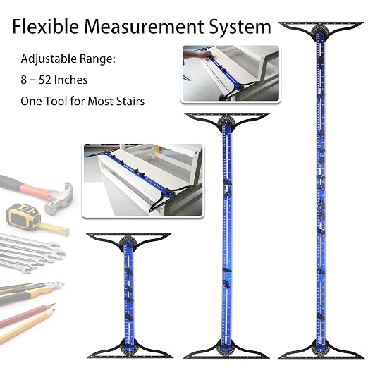 Stair Tread Template Tool – Stair Tread Gauge, Stair Tools - Image 5