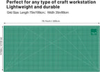 Headley Tools 39.4'' X 78.7'' Thickened Self Healing Cutting Mat, Rotary - Image 4