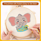 Pllieay 4 Sets Punch Needle Kits, Punch Needle Embroidery Kits - Image 3