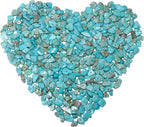 400pcs Turquoise Irregular Chip Stone Beads 5-8mm Pre-drilled Loose Beads by DQJRJTJewelryMakingCraftsSupplies