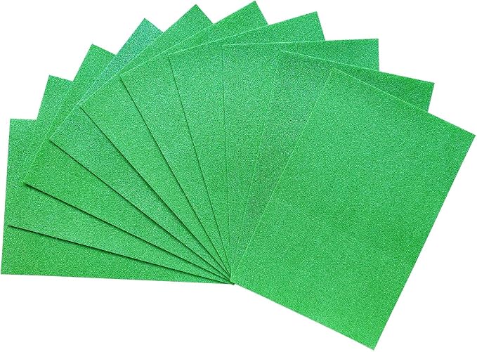 Jtnohx Glitter Felt Fabric, 8 x12 inches Felt Square - Image 7