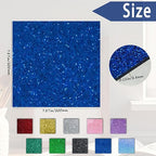 Glitter Acrylic Sheets 1/8 in 8x8, 2 Pack | Cast Sparkly Acrylic, 3mm Thick - Image 2