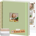 8.5x11 Inch Scrapbook Photo Album, Linen Cover DIY Scrapbooks by Hiwhy