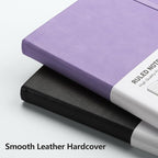 RETTACY Lined Journal Notebook, 192 Numbered Pages, A5 Size | Leather Hardcover - Image 5